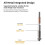 For Qidi Plus4 Bimetal Nozzle Quick Removal Ceramic Insulation Integration 0.4mm Nozzles HighTemperature Resistance 3PCS 5