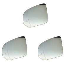 3X Car Heated Auto Blind Spot Rear Mirror Glass for - GLE W167 GLS 2020- G-Class W464 2019- Left