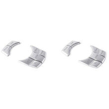 2X Car Multimedia CD Buttons Decorstion Cover Trim Sticker For- 5 Series 7 Series