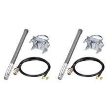 2X 868 MHz LoRa Antenne Draussen 3DBi Fiberglas LoRaWAN Antenne 1M Kabel mit N Stecker für RAK Nebra HNT