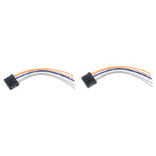 2X Rear Tail Light Harness Connector Loom for 1007 206 207 307 308 C2 C3 C4 C5 1606248780