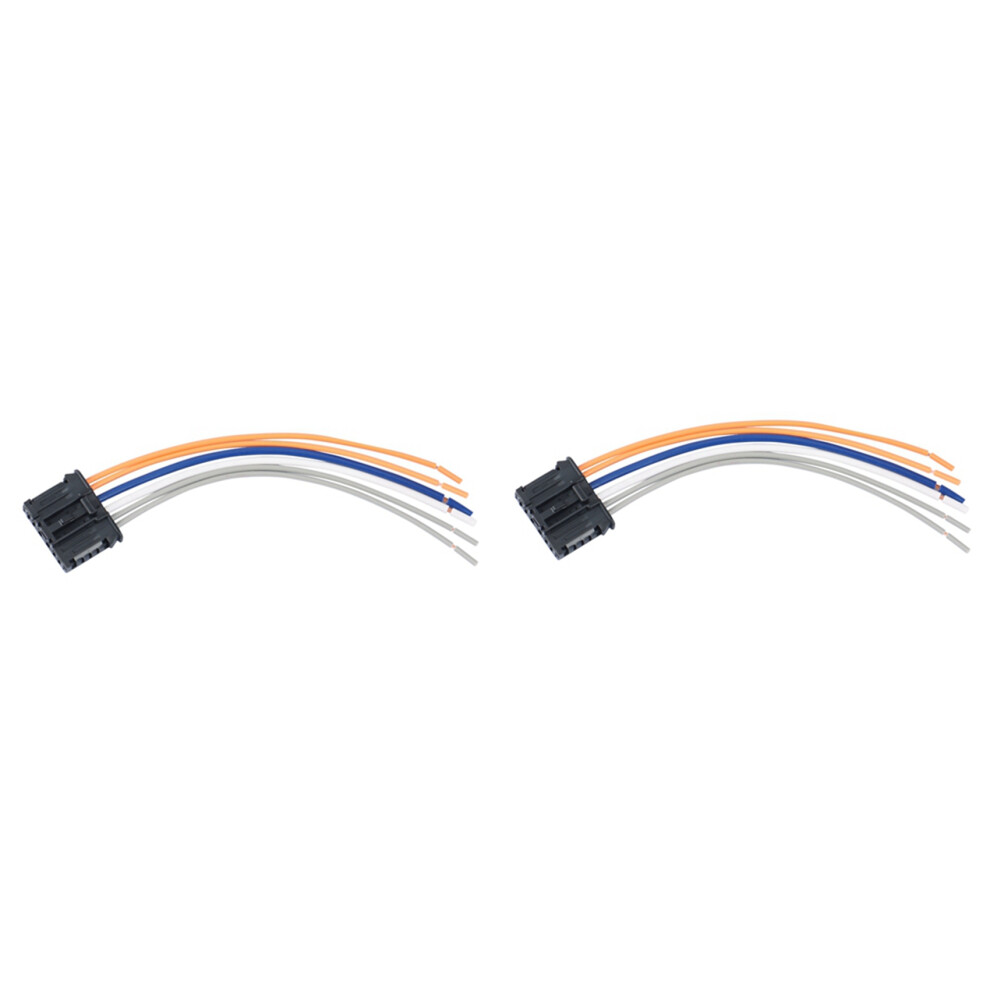 2X Rear Tail Harness Connector Loom For 1007 206 207 307 308 C2 C3 C4 C5 1606248780 Light 4712792881717