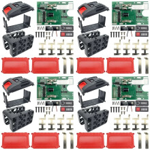 4X 15 Hole 21700 Li-Ion Battery Plastic Case Box PCB Protection Board for Zhipu Hongsong Jingmi for