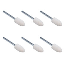36 Stueck Polierwerkzeuge 8.5 mm Konische Polierwerkzeuge 3 mm Schaft