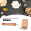 Holz-Roller für das Backen Handlich, Klein, Hängbar, Einfach zu Use 7