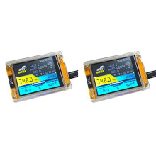 2X 350KH/S NerdMiner Solo Miner 2.8 Inch Display Bitcoin Crypto Solo Lottery Miner Upgraded Harshrate NerdMiner
