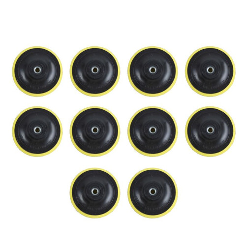 10X Angle Grinder Sanding Polishing Hook and Loop Backing Pad 4 inch Dia