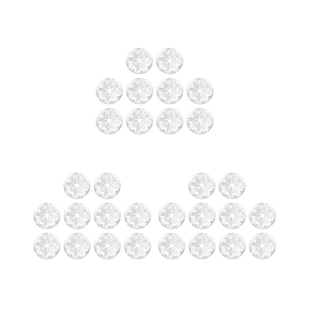 30X Exhaust Heat Shield Clip Nut Washers For Transporter T4 T5 Lupo 4713051500479
