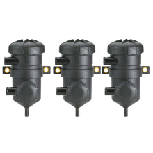 3X Car Universal Provent 200 Oil Separator Catch Can Filter for Patrol Turbo 4Wds Landcruiser