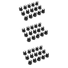 Aquarium Heater Suction Cups Suckers Clips 33mm Dia Holders Clamps for Fish Tank Accessories,45 Pack Black