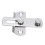 4X Hasp  METAL Hasp  Lock Sliding Door Lock for Window Cabinet Fitting 6