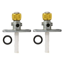 2X Petrol Fuel Tap Oil Can Valve for SX50 SX60 SX65 1998-2019 Petcock