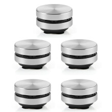 5X Draagbare Compatibele Beengeleidingsluidspreker Stereogeluid -Luidspreker (Zilver)