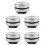 5X Portable Compatible Bone Conduction Speaker Stereo Sound  Speaker(Silver) 1