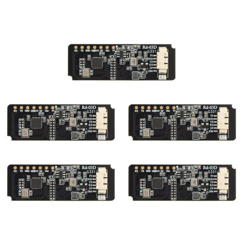 5X Rd-03D 24G Multi-Target Human Motion Trajectory Localization and Tracking  Module -Board PCB Antenna 1