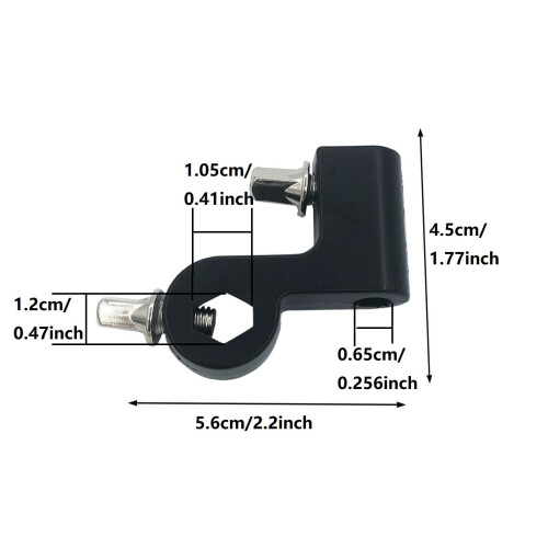 Adjustable Drum Clamp Connecting Quick Release-Black 2