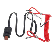 Outboard Cut Off , for   Tether Emergency Kill Stop  Safety Tether Lanyard Protect
