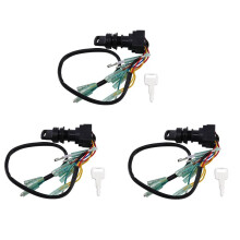 3X Ignition Key Assy for Outboard Motor Control Box 703-82510-43-00