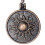 6Pcs Ceiling Fan Pull Chain Set Sun & Moon Pattern Pull Chains Extension Copper Beaded  Fan Pull Chain with Ornament 4