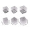 Three Tier Acrylic Gemstone Storage Box with Clear Tiered Display for Retail and Educational Use 3
