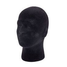 10X Male Foam Mannequin Manikin Model Wigs Glasses Cap Display Stand Black