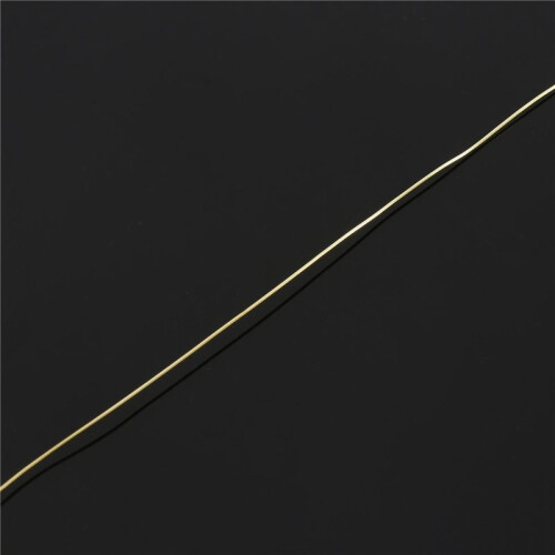 4X Farbiger Messingdraht Gold 9M x 0.5mm 1