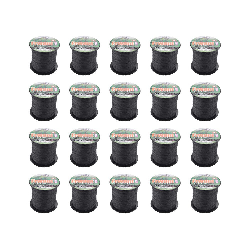 20X Frwanf 4 Strand 100M Pe Braided Fishing 4 Strand Super Strong Multifilament Thread For Fishing Carp 100Lb 6032467592136