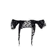 Sexy Belly Dance Dancing Lace Blouse Choli Top Bra Dancewear Costumes-Black