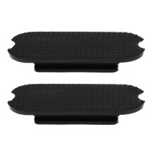 1 Pair Of NonSlip Stirrups Pads Design With Texture Pattern For
