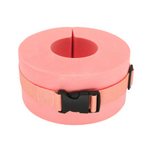 Swimming Floating Rings Solid Color Ankles Arm Floats-Pink
