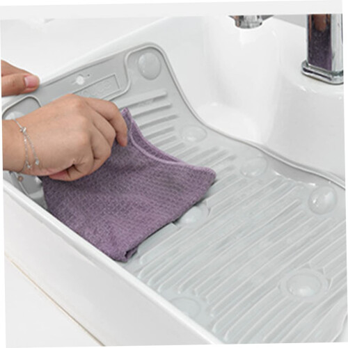 Foldable Galvanized Washboard for Hand Laundry and Travel, Mini SpaceSaving Design 1