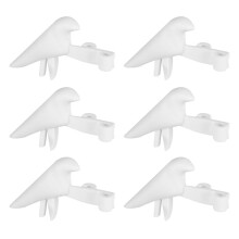 6PCS Bird Shaped Plant Stem Support, Cute Propagation Holders for Sprouts Cuttings and Shoots