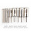 10Pcs Diamond Coated Drill Bits Set 3-18mm for Glass Ceramic Tile 4
