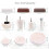20 Pcs Buffing Pad Polishing Wheel Kits with 6Pcs Rouge Compound with 1/4 Inch Handle 2