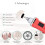 20 Pcs Buffing Pad Polishing Wheel Kits with 6Pcs Rouge Compound with 1/4 Inch Handle 4
