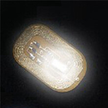 15 PeçAs NFC Flash Adesivo de Unha LED Chip Nuo Lâmpada de Unha Luminosa Inteligente Aprimoramento de Adesivo de Unha, Luz Branca