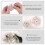 20 Pcs Buffing Pad Polishing Wheel Kits with 6Pcs Rouge Compound with 1/4 Inch Handle 6