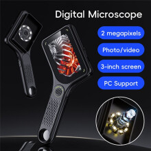 New Portable 500x Handheld Magnifier AF Lens 2 Megapixel Autofocus Usb Digital Microscope Textile Printing Inspection