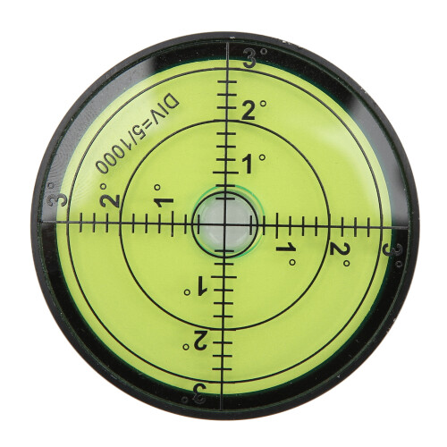 60x12mm Metal Circular Bubble Level – Shock Resistant & Accurate 1
