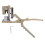 Grafting Tool with Precise VShaped Cutting for Fruit Trees, Ergonomic NonSlip Handle 1