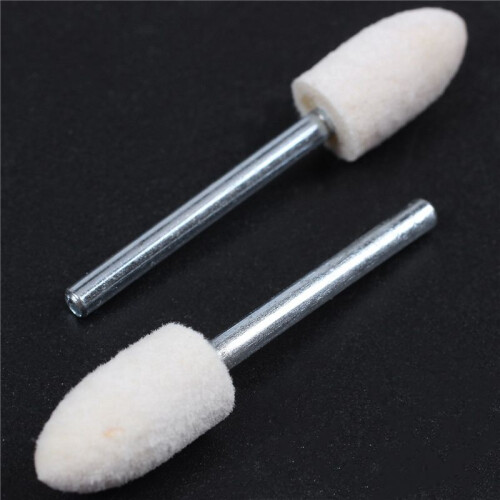 36 Pcs Utensile per Lucidatura 8.5mm Conico  Bobs 3mm Stelo
