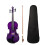 4/4 Full Size Solid Wood Acoustic Violin for Students Beginners with Balanced Tone and Stable Tuning 2