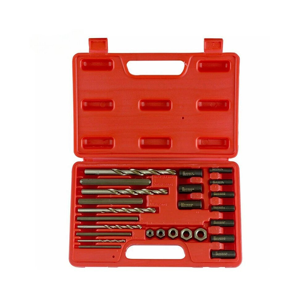 25Pc Screw Extractor Set Of Broken Screws And Bolts For Screws Easy Removal Tool 6031244117784