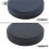 2X Double Sided Dual Grit Puck Sharpening Stone Axe/Knife/Tool/Blade Multi-Purpose Sharpener - Charcoal Gray 2