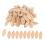 200Pcs No.20  Assorted Wood Biscuits for Tenon Machine Woodworking Biscuit Jointer 4