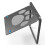 2X Pet Kitty Dog Door Flap Gate Opener Controlled Entry Electronic Screen Window Protector Wall Mosquito Net(Small) 5