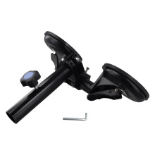 2X Flagpole Bracket Kit with Suction Cup, Suction Cup Flag Stand for Off-Road Suv, Truck, Rv, Yacht, Motorcycle Atv, Utv