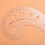 2pz 11.8 pollice Long Comma Forma di Plastica Trasparente Francese Curvo Righello Scanalata 5
