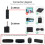 Multifunctional Wireless Microphone Cordless Handheld Mic LCD Display Microphone 8