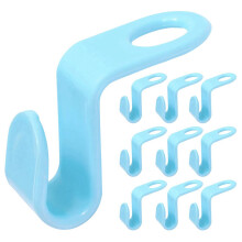 Hanger Connector Hooks, 200 Pcs Coat Clothes Hanger Hooks Super Space Saving Hangers for Wardrobes,